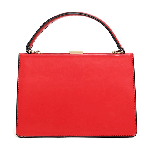 Красная сумка для невесты, в западном стиле