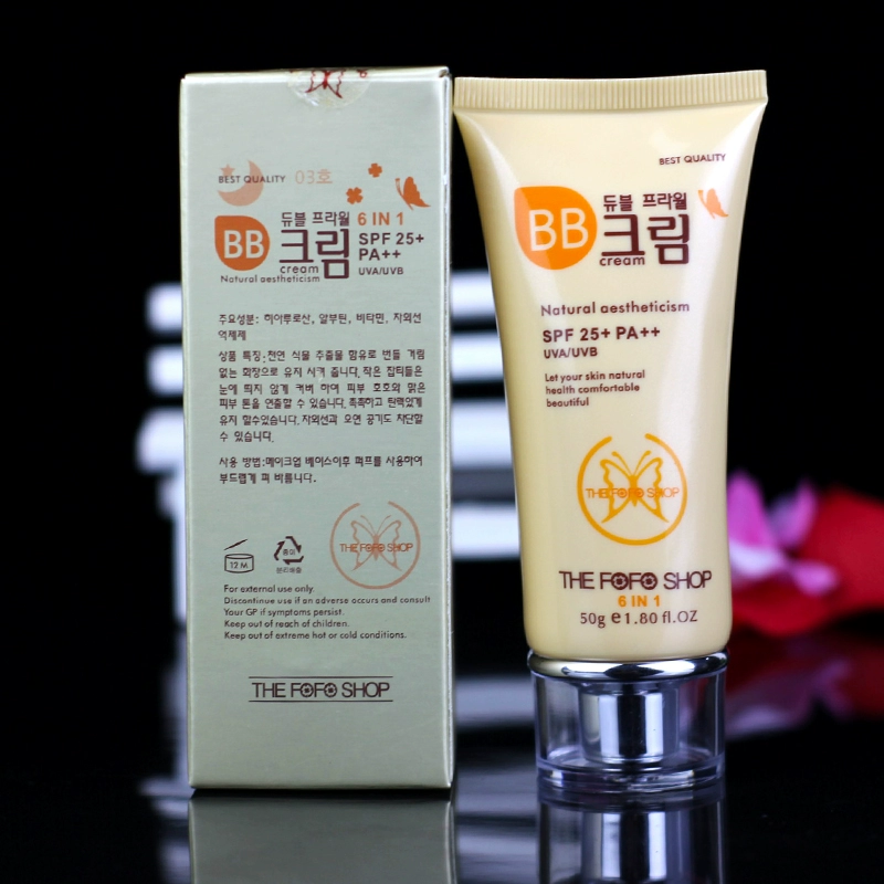 Authentic BB cream the fofo shop chống mồ hôi nước trang điểm che khuyết điểm lỗ chân lông dạng lỏng mạnh mẽ giữ ẩm