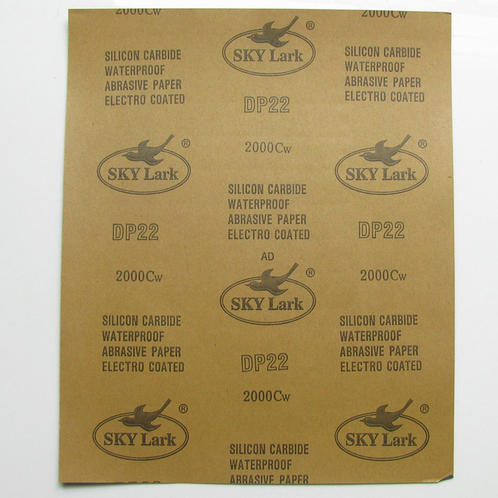 Eagle ball water-resistant sandpaper water sandpaper 2000# sanding sandpaper water sandpaper hand sandpaper