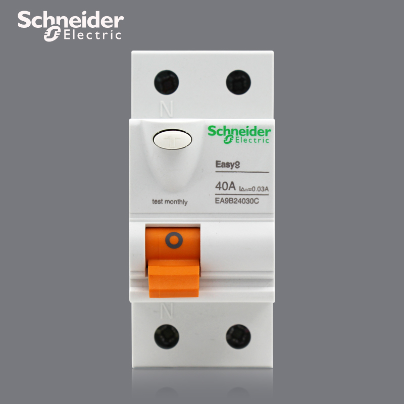Schneider circuit breaker 2P63A with leakage protector 2 positions EA9B26330C air switch leakage protector