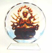 8 cm sun flowers at the mercy of the Buddha mother