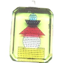 Treasure basket Indolita Ronita Crystal Pendant 2 5 * 3 1 cm