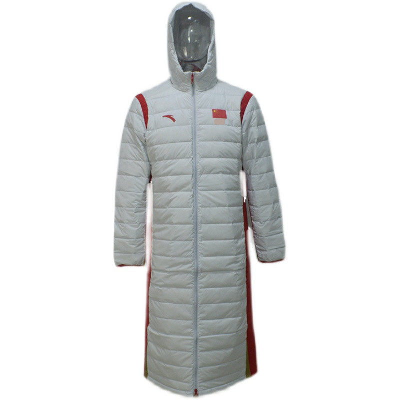 Anta sponsors the 2021 national team sports thin long - edition down jacket