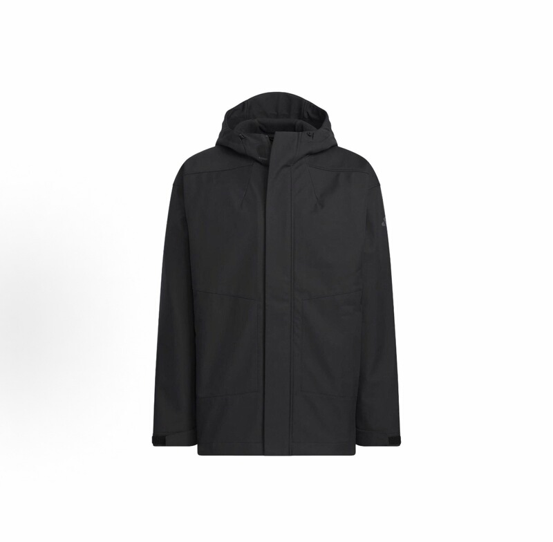 Adidas Hooded Jacket Spring Men's Warm Core Technology Water-Repellent Jacket Sports and Leisure Jm9154