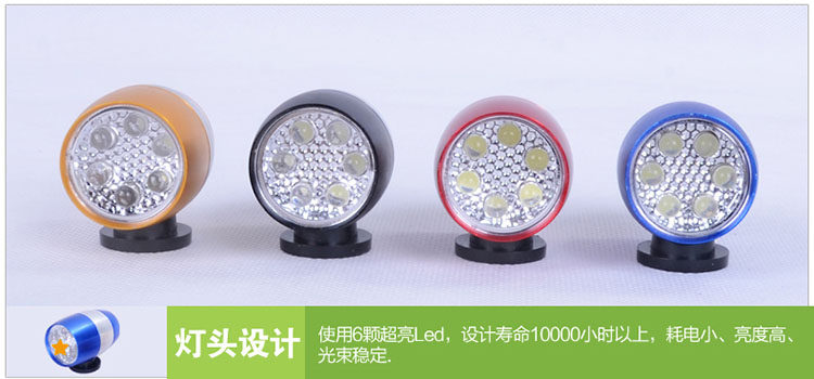 Eclairage pour vélo - phare - Ref 2403151 Image 7