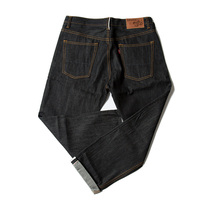  2020 spring and summer puree retro red ear denim jeans Aramikazi slim-fit primary color straight jeans men and women