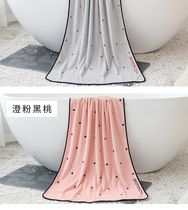 Japanese GP bath towel long wrap body household absorbent non-hair loss adult bandeau female ins wind cotton