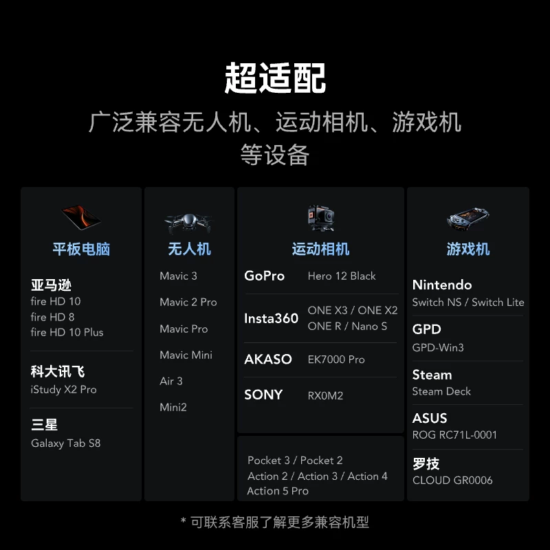 Дрон Lexar 256G, карта памяти DJI TF, карта памяти Action5Pro, карта памяти Pocket3, карта памяти