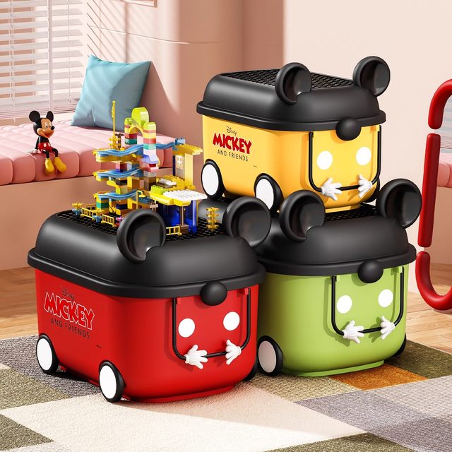 Disney toy storage box large capacity storage box