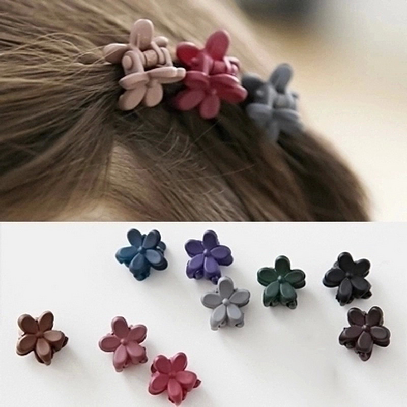 New Korea Imports Ornaments A Sea Hair Clip Grip Clip Children's Flowers Mini Small Side Clip Small Hair Grip Clip
