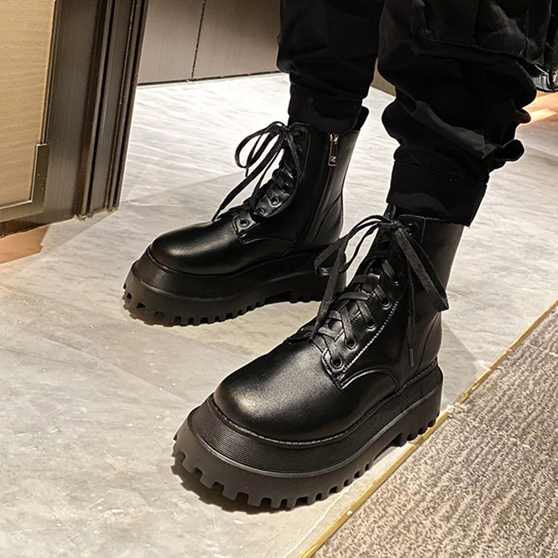 Net Red Shuai Gas Fried Street Short Barrel Women Shoes Autumn Winter New really beautiful feet slim and good to enjoy