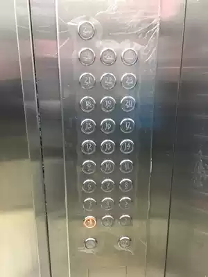 Elevator button protective film sticker button anti-static sticker Self-adhesive press elevator artifact transparent film Anti-bacterial soft film