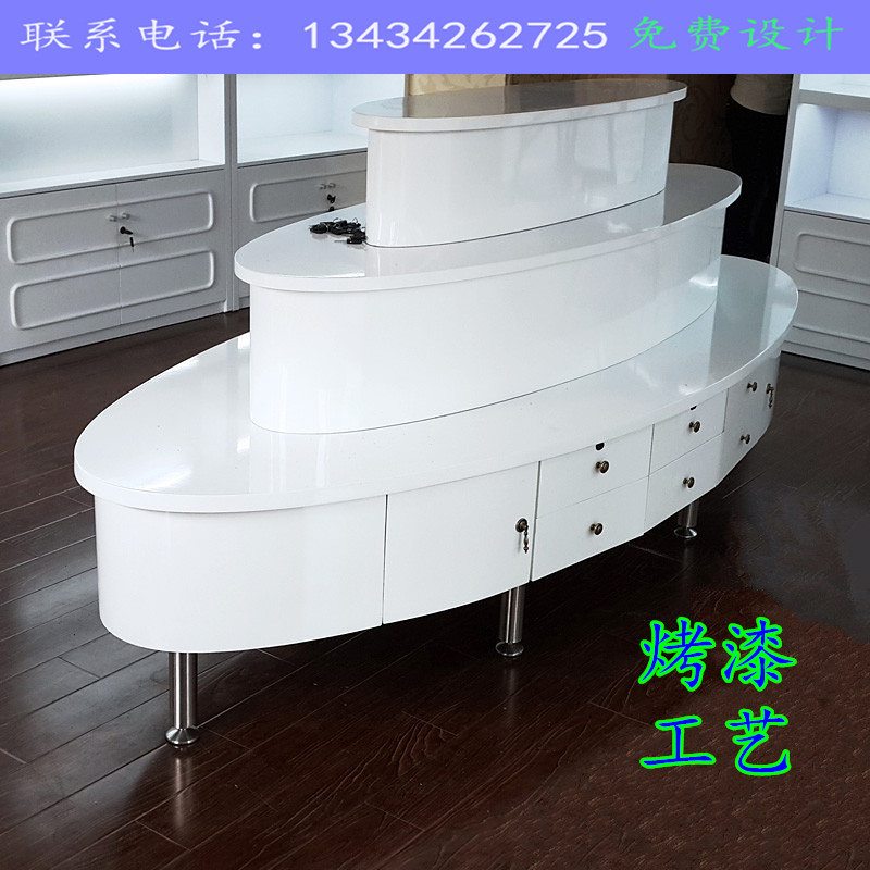 Wooden paint oval Oval Shoe Shoe Bag Shoe Shoe Shop Shop Shop Shop Shop counter