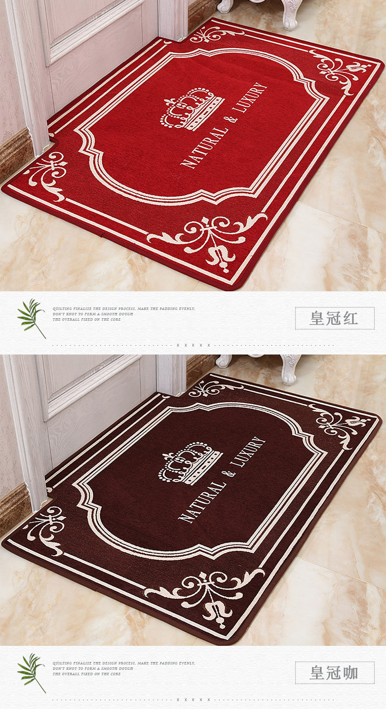 Hộ gia đình thảm thảm cửa vào thảm cửa nhập door mat thảm cửa thấm non-slip cửa hội trường thảm tùy chỉnh