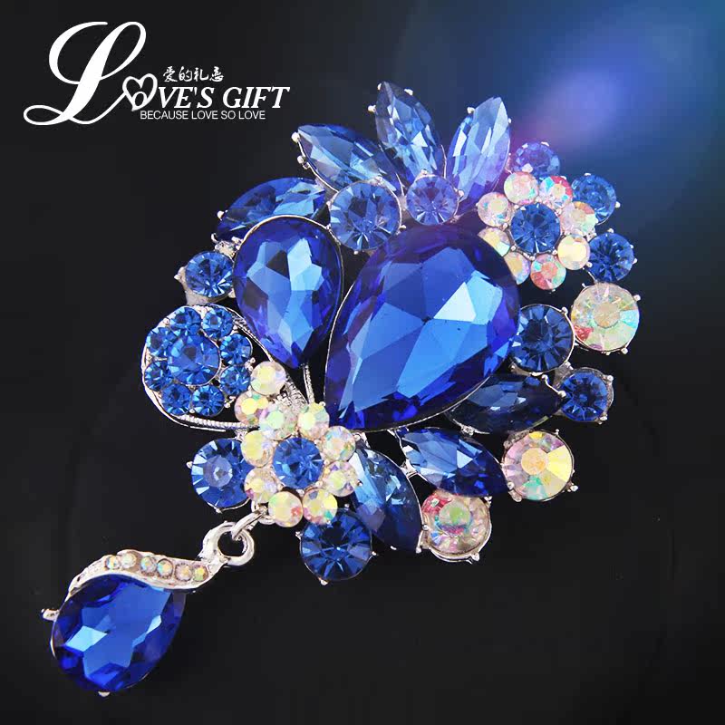 Broche femme en Zircon diamant - Ref 1175054 Image 8