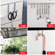 304 stainless steel S hook multi-purpose door storage hook hanger s-type hook kitchen seamless sausage bacon hook