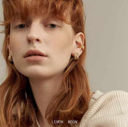 Florence European and American Style Hollow Twist C-Shaped Coil Mosquito Coil Ear Clips Earrings Retro Twist Hoop Personalized Earrings