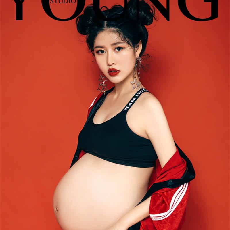 2020 net red new pregnant woman mommy photo gallery themed clothing female art photos of true meritocracy photography clothing