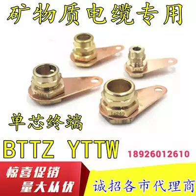 Mineral cable head single-core BTTZ terminal complete specifications 1*120