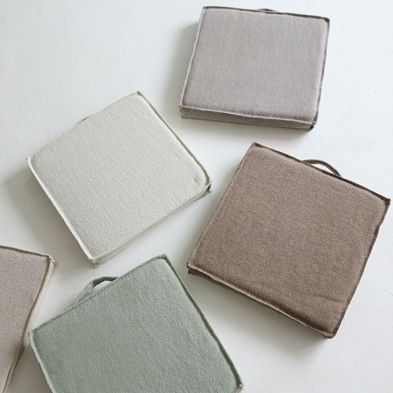 Heavy hemp removable and washable chair cushions futon cushions