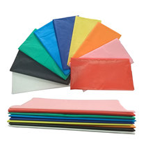 Color disposable plastic tablecloin color monochromatic waterproof dining table tablecloids round wedding celebration red yellowish green blue powder pure color