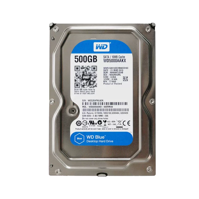WD/Western Digital 500 ГБ настольный системный диск, разборка, мониторинг, универсальный один диск, 2 ТБ синие/зелёные/тонкие диски