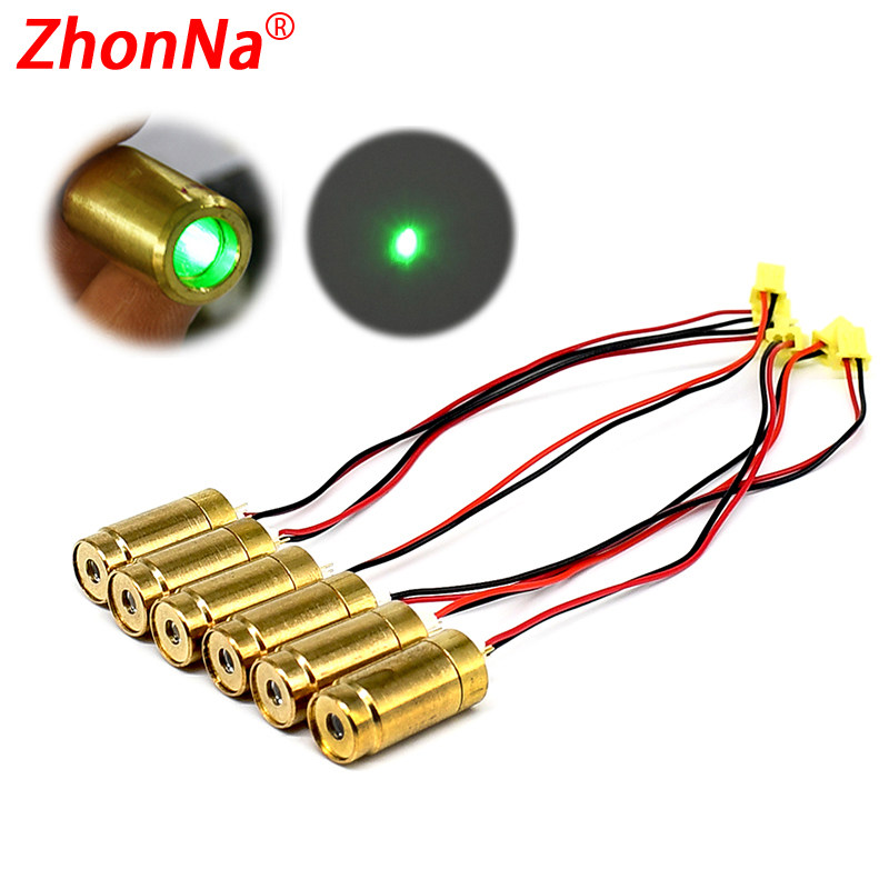 Customizable green laser module single point locator aiming laser head 532nm industrial grade laser module