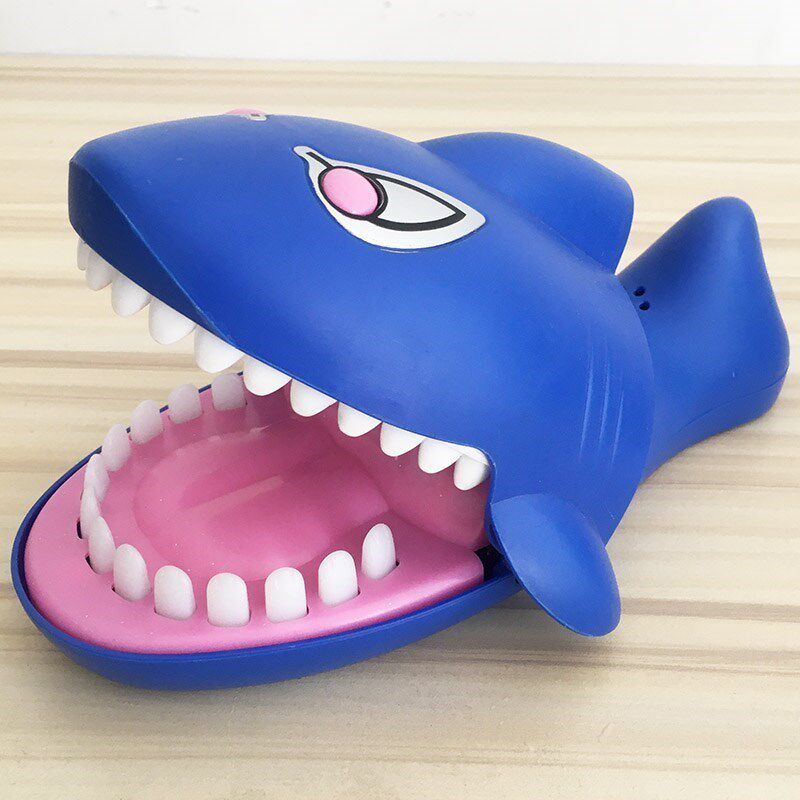 Creative Bites Shark Adult Child Bites Finger Crocodile Plucking Parent-child Interaction Whole Demagogic Toys 