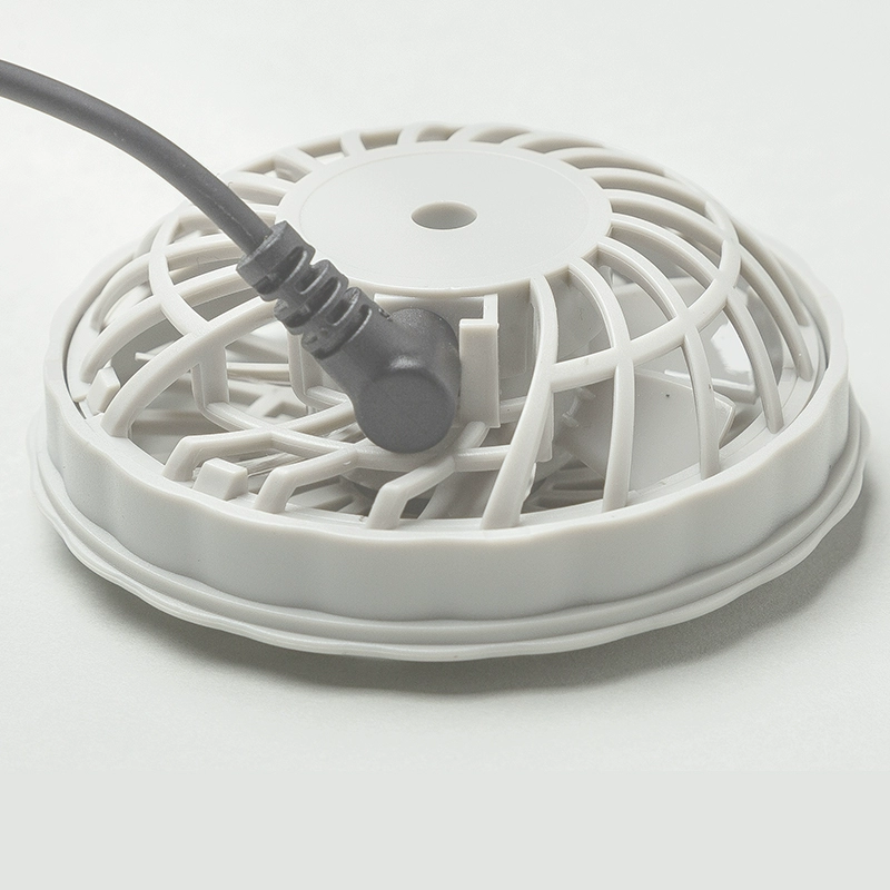 Mùa hè điều hòa không khí quần áo quạt làm mát gió phòng chống say nắng 7.4V5V quạt ngoài trời sạc pin kho báu phụ kiện quần áo quạt mini gắn vào áo