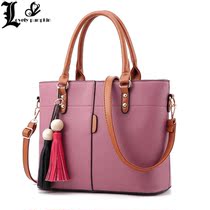 Womens bag 2017 new bags ladies big package shoulder bag