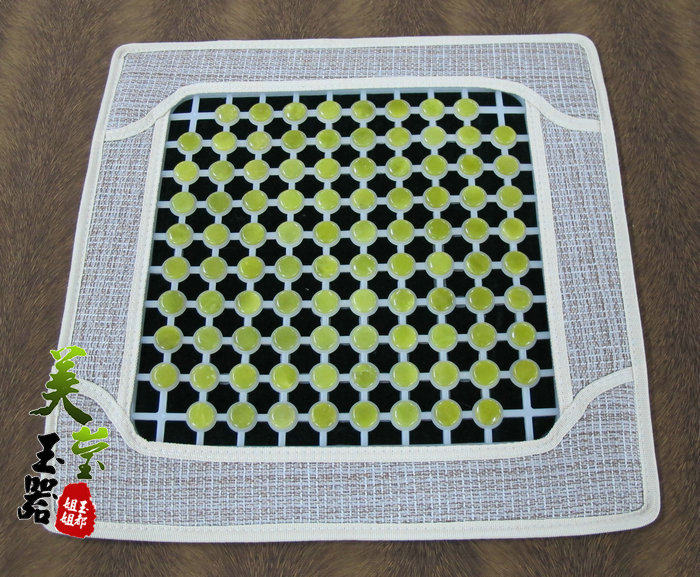 Meiying Jade car Summer cushion Xiuyu Golden Jade boss chair cushion Jade summer health cushion LD01