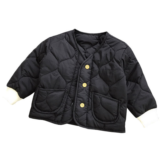 Baby cotton-padded jacket, 2024 new spring baby cotton-padded jacket, winter style, children's cotton-padded jacket, 1-2-3 years old 0