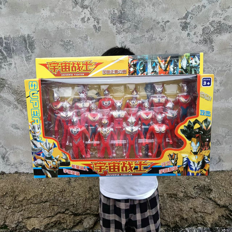 15 boxed Superman suits Toys Superman Model Toys Toys Puzzle Toys Kids Toys Mixed Batch-Taobao