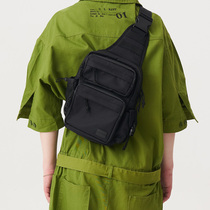 ins Super Fire Chest Bag Men's Tide Brand Cross Shoulder Bag Student Leisure Sports One Shoulder Cross Body Bag Women's Backpack Japanese Street