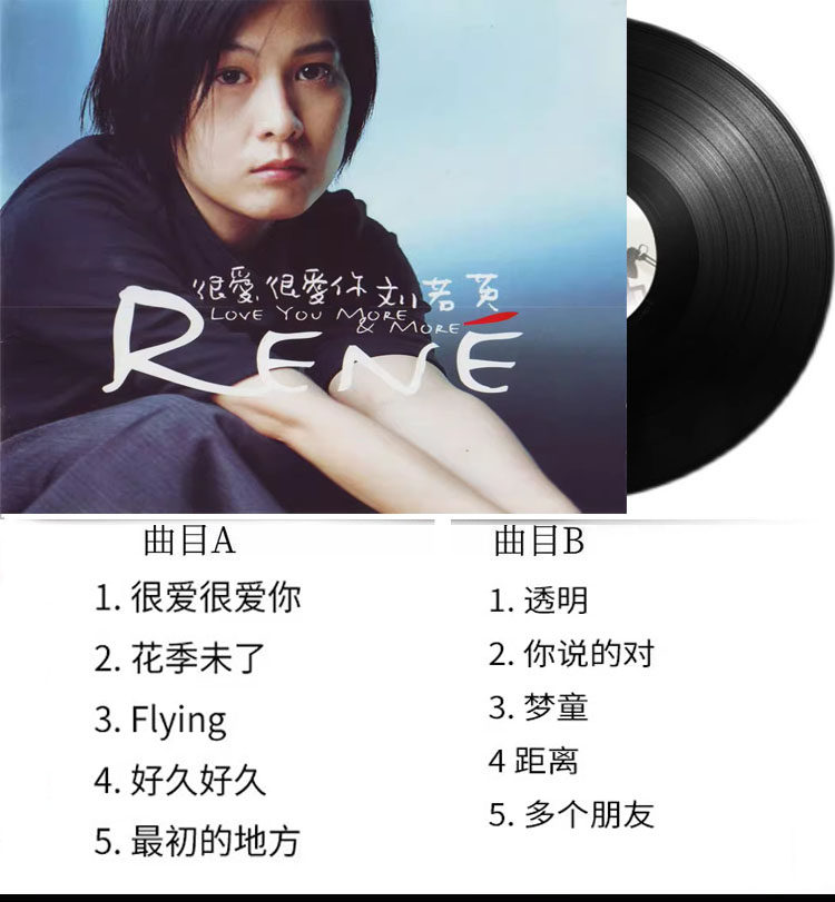 刘若英《很爱很爱你》LP黑胶唱片：复古音乐情怀，收藏级音乐享受！-黑