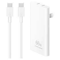 华为66W超级快充卡片全能充电器mate60pro 50 40手机p60闪充数据线含6A USBType-C to USBType-C 1.0米数据线
