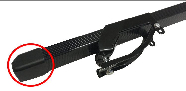 Xe phổ thông hành lý giá nóc giá đỡ thanh ngang chéo cắm phích cắm phù hợp cho ống vuông 3 * 2cm - Roof Rack gia noc xe oto