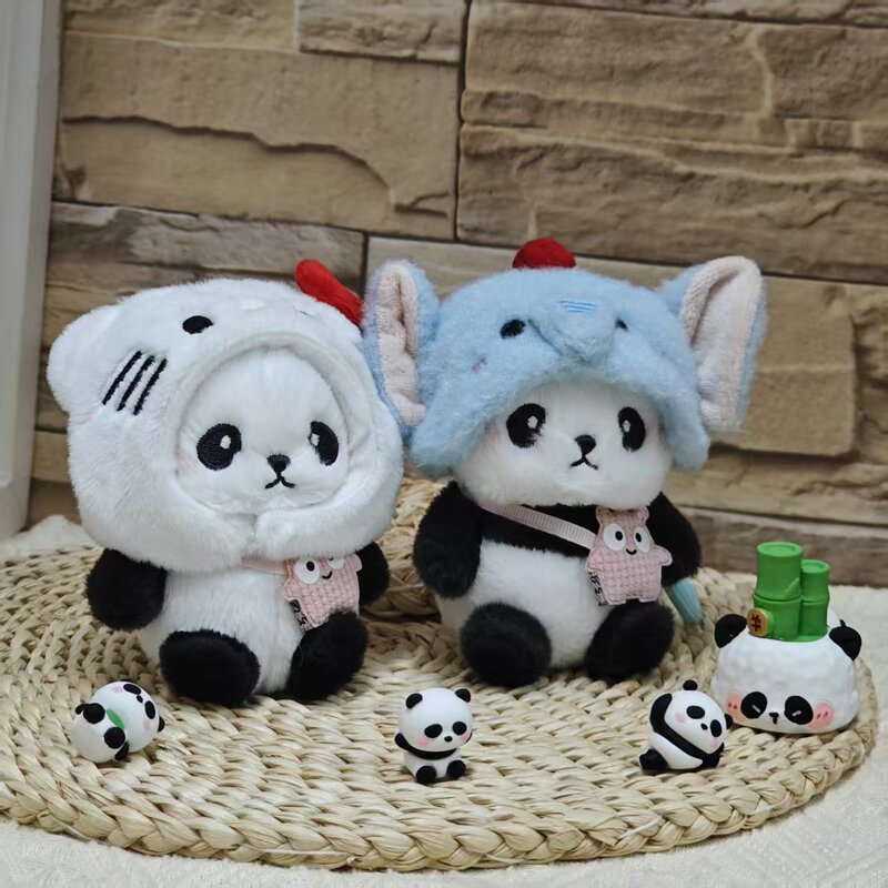 Free Shipping on Orders over 49, Grandpa Panda's Same Style Panda Plush Keychain, Panda Doll, Panda Merchandise, Panda Gifts, Chengdu