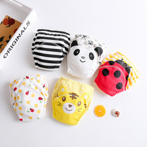 New Japanese baby gauze diapers waterproof washable diapers Cotton Diaper bag baby learning pants pull pants
