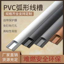 Wire artifact holder blocking strip wall decoration nail-free wall invisible and hidden storage line slot