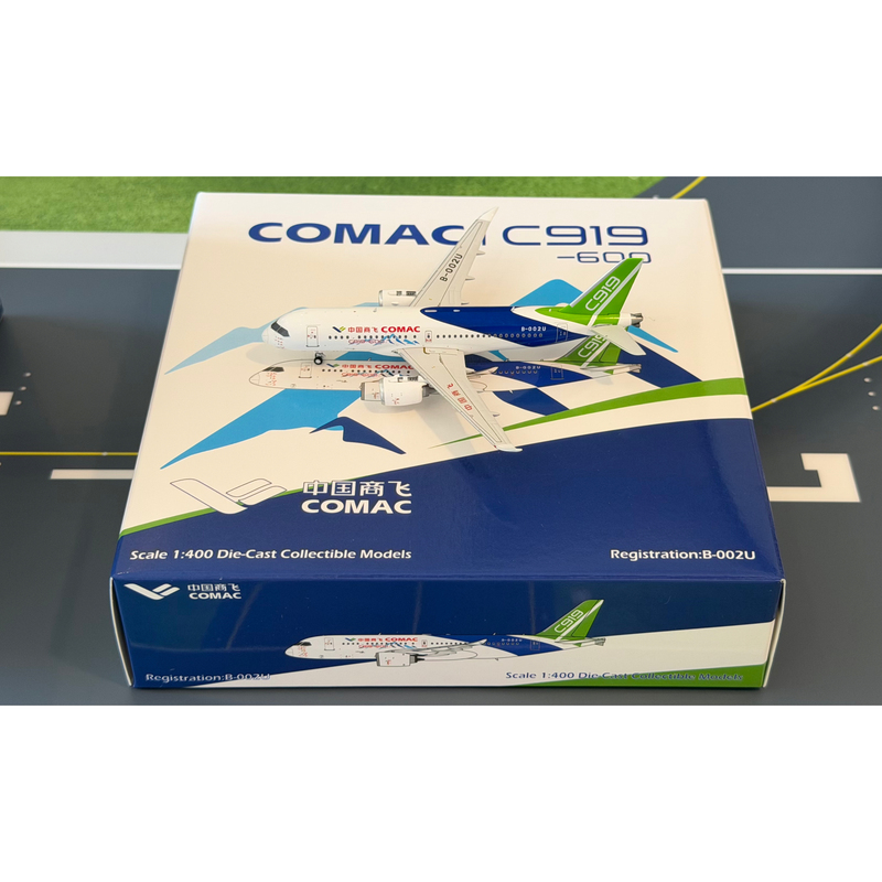Pandamodel 1:400 China Commercial Aircraft Group (Comac) C919-600 High Profile Prototype B-002U
