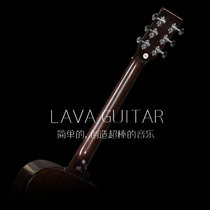 LAVA take fire 41 inch folk surface veneer electric box acoustic guitar beginner students get started finger playing acoustic guitar