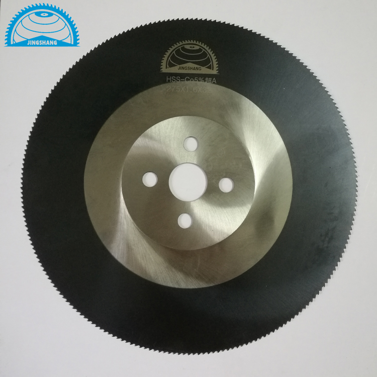 High-speed steel circular saw blade cutting stainless steel iron pipe M42 plus cobalt pipe cutting machine 250 burr-free imported metal cutting sheet