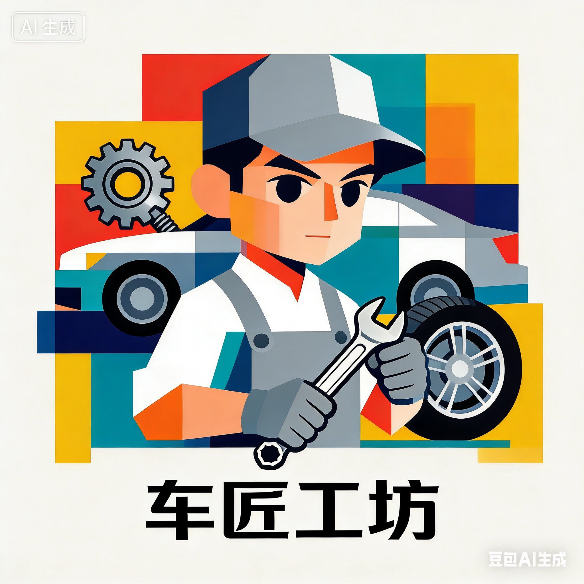 车匠工坊的LOGO