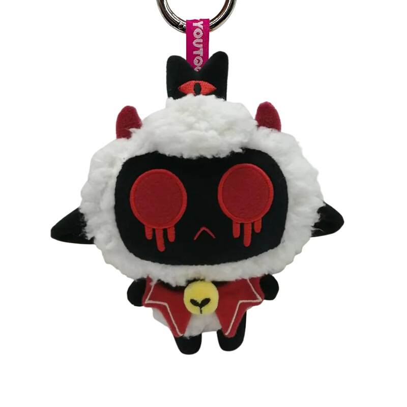Replenishment of Youtooz Merchandise: Sheep Apocalypse Lamb Legend Red-Eyed Saint Plush Keychain 5inch Replenishment of Youtooz Merchandise: Sheep Apocalypse Lamb Legend Red-Eyed Saint Plush Keychain 5inch