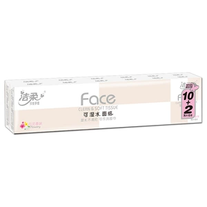 洁柔 12 упаковки/полоски лица Baihua Fragrance Paper