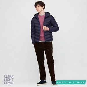 优衣库 Мужская легкая куртка премиум-класса с капюшоном 429282 UNIQLO
