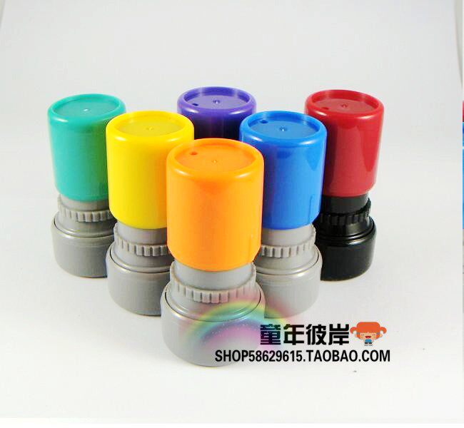 Teacher's comment badge Cartoon Teacher Seal Cute Student Kindergarten Rewards Children Encourage Seal Custom