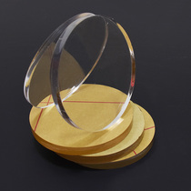 Transparent acrylic disc custom plexiglass round plastic plate fish tank cover cake tray mirror gasket