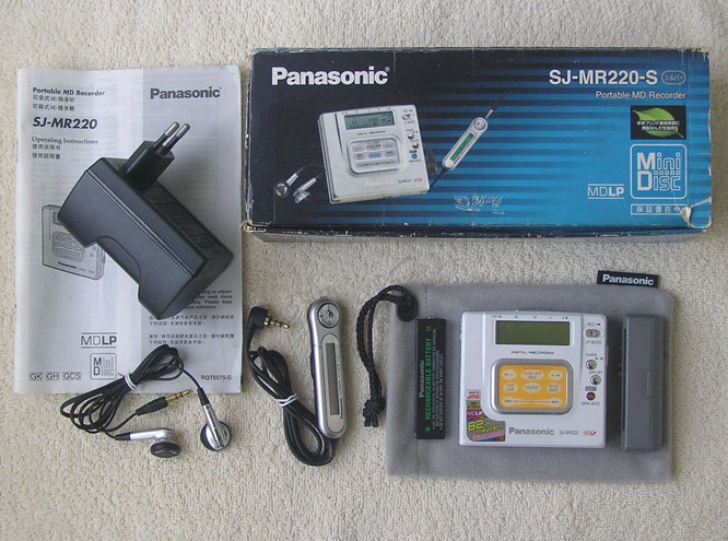 Panasonic SJ-MR220 MD录放随身听(带盒包装！)评价- 淘宝网